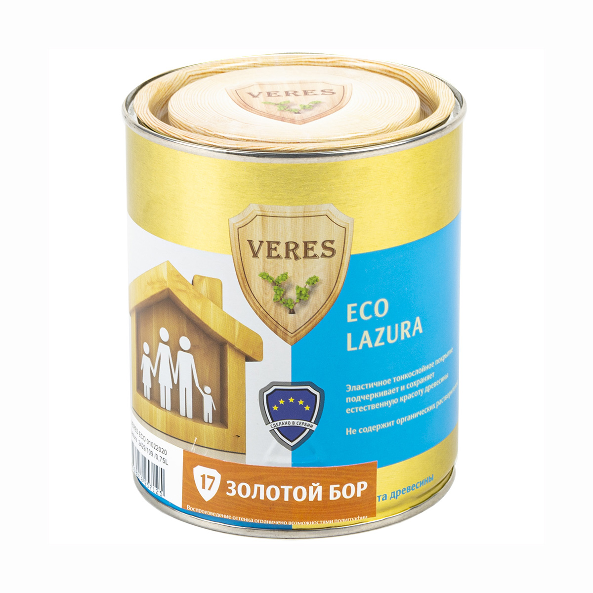 Верес эко №17 золотой бор  0,75 л (1/6) "veres"