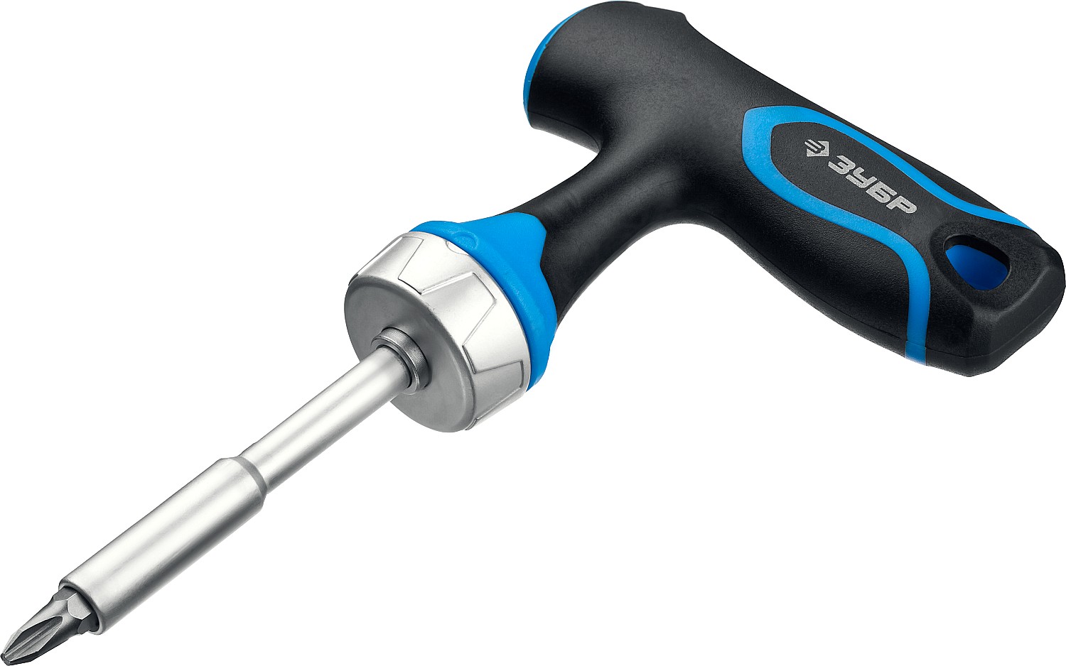 ЗУБР Профессионал набор 38 шт: отвертка реверсивная с насадками