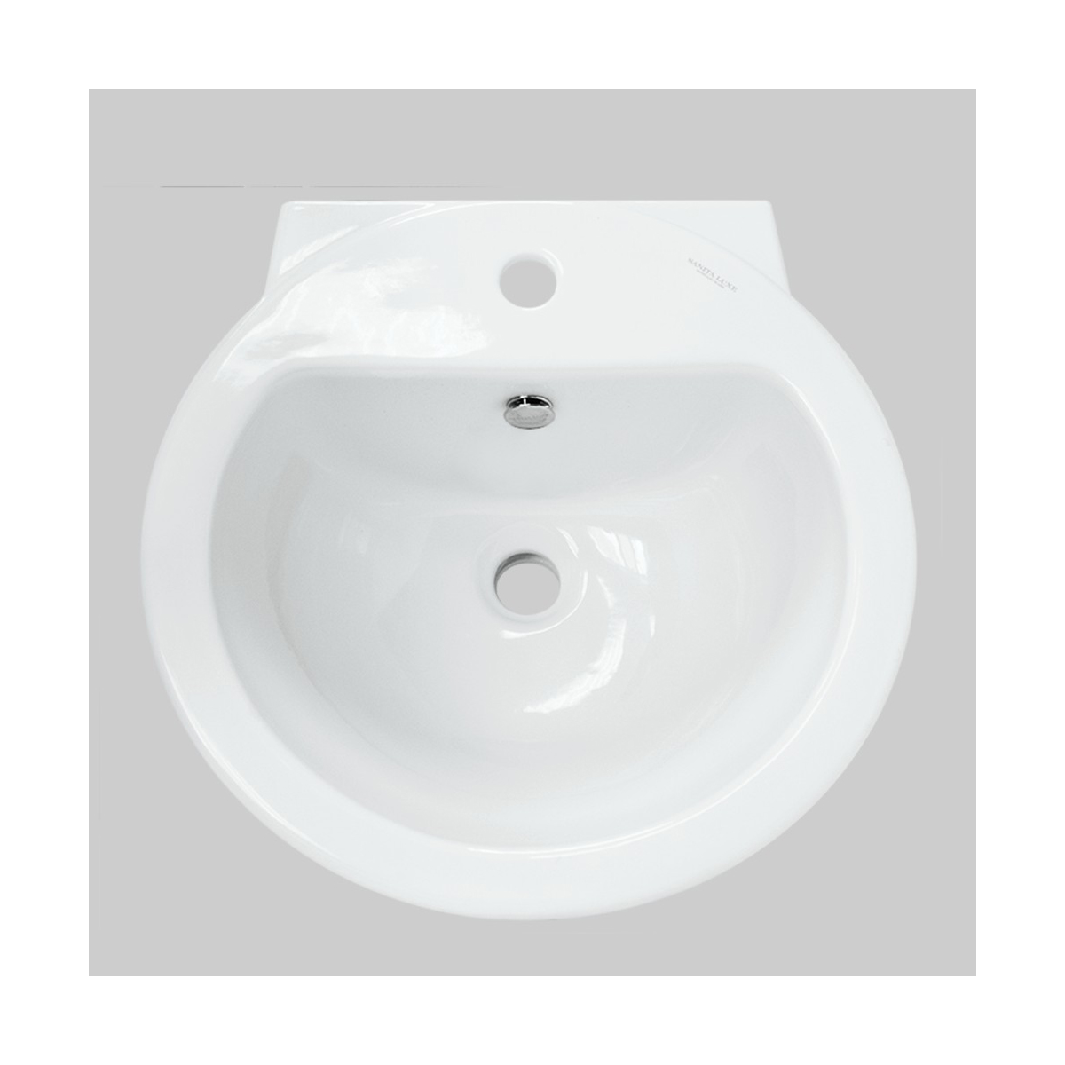 Раковина "art" белая "sanita luxe"  wb.pd/art/50-c/wht.g/s1