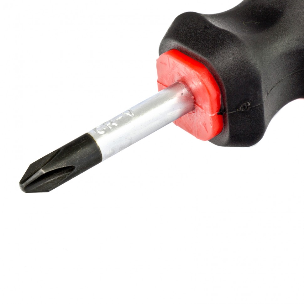 Отвертка Fusion, PH2 х 38 мм, CrV, трехкомпонентная рукоятка "Anti slip" Matrix (11431)