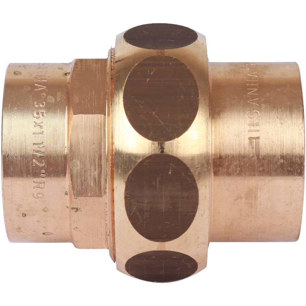 Американка 35 мм с плоской прокладкой под пайку SANHA 1433035