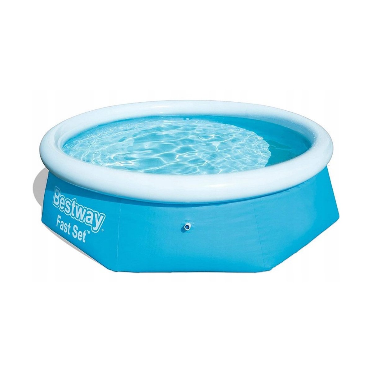 Бассейн с надувным бортом круглый 244 х 66 см, 2300 л (1) "bestway" 57265