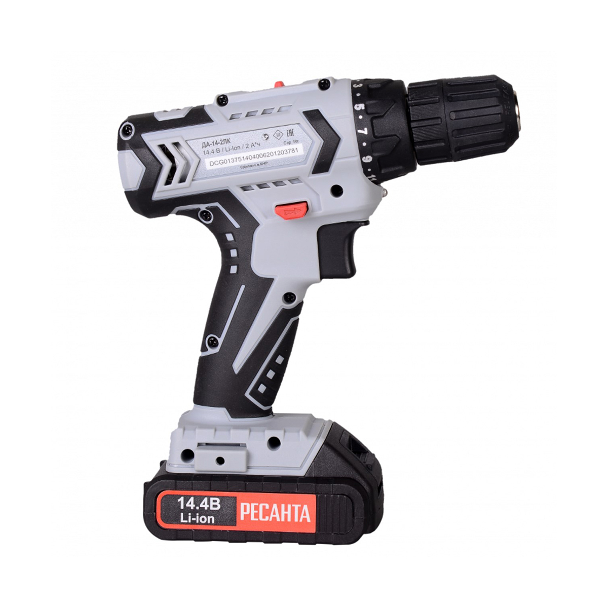 Дрель-шуруповерт аккум. да-14-2лк "ресанта"