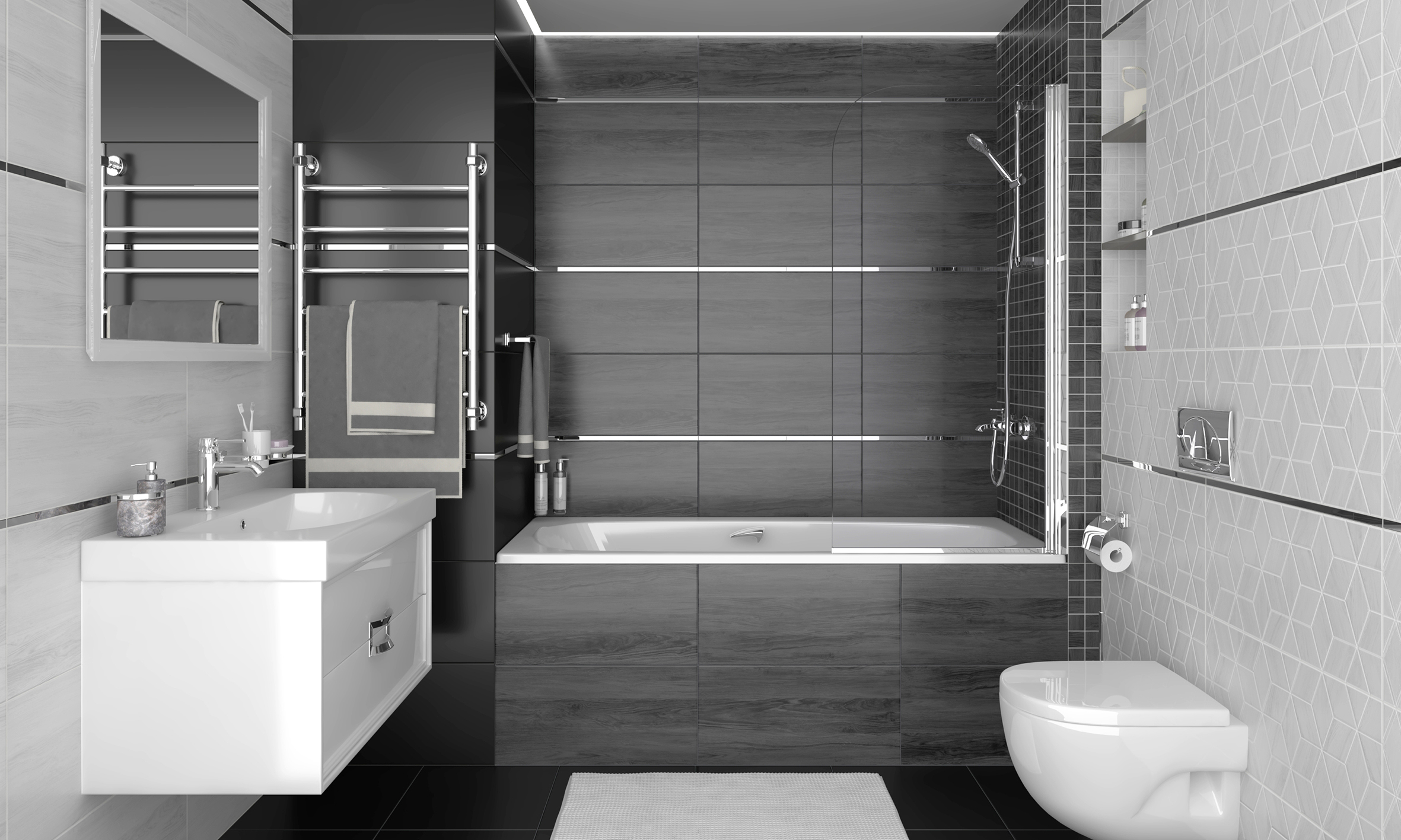 Forest серый 30x60