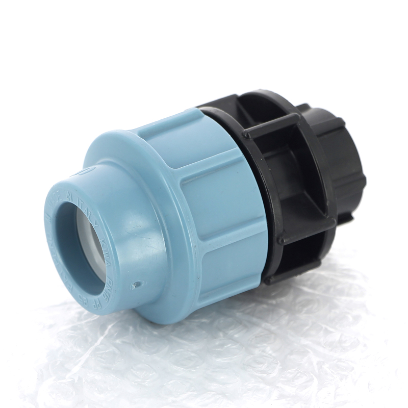 Муфта обжимная ВР 25 x 1/2" для водопроводных ПНД труб UNIDELTA