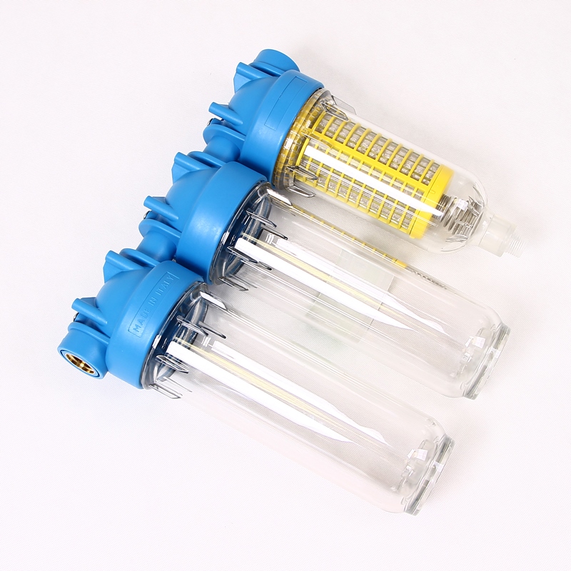 Колба для фильтра тройная HYDRA 3P 10" ATLAS FILTRI 3/4" с промывным фильтром