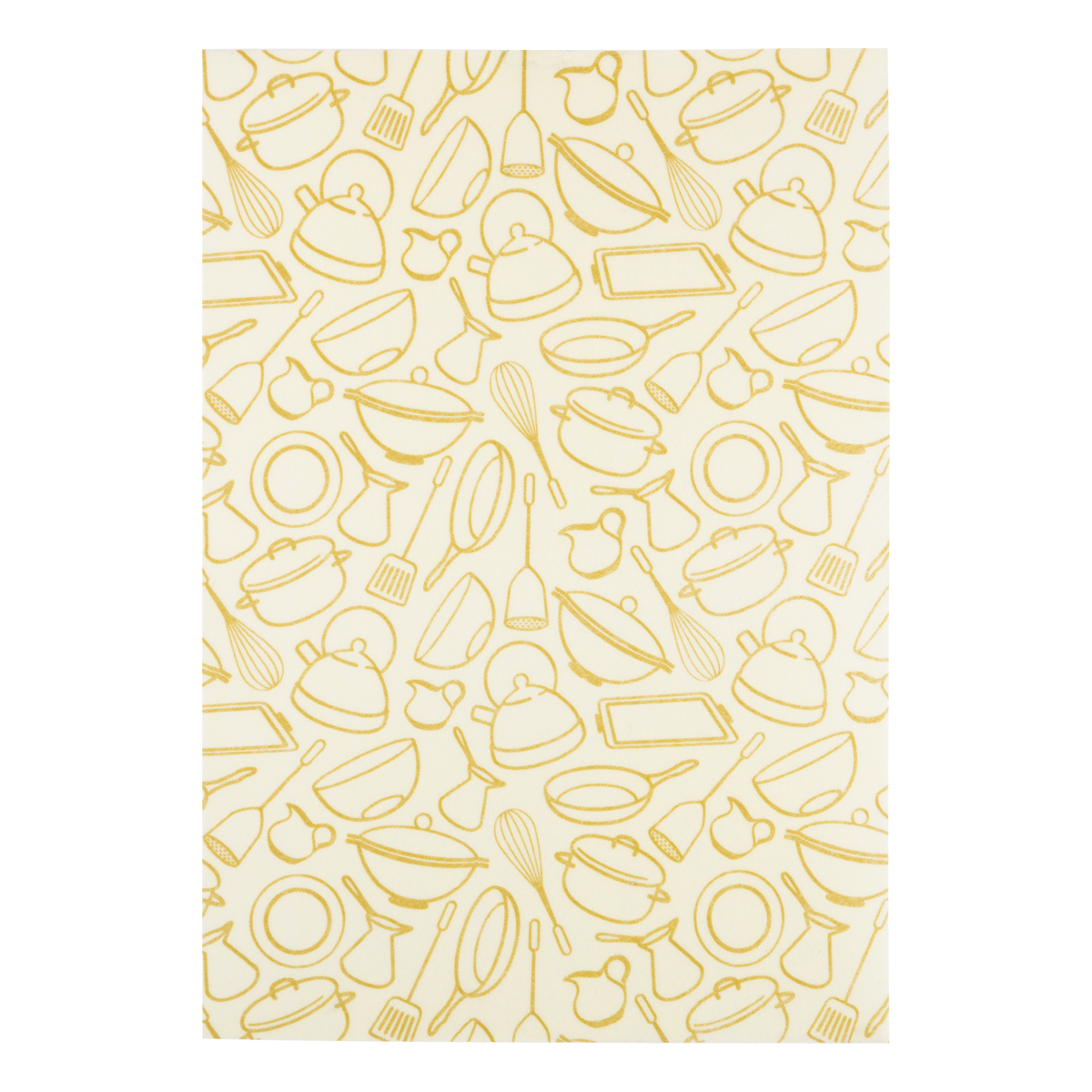 Коврик для сушки посуды 31*46 см (нетканый материал) (1/12/48) "рыжий кот" nwm-01