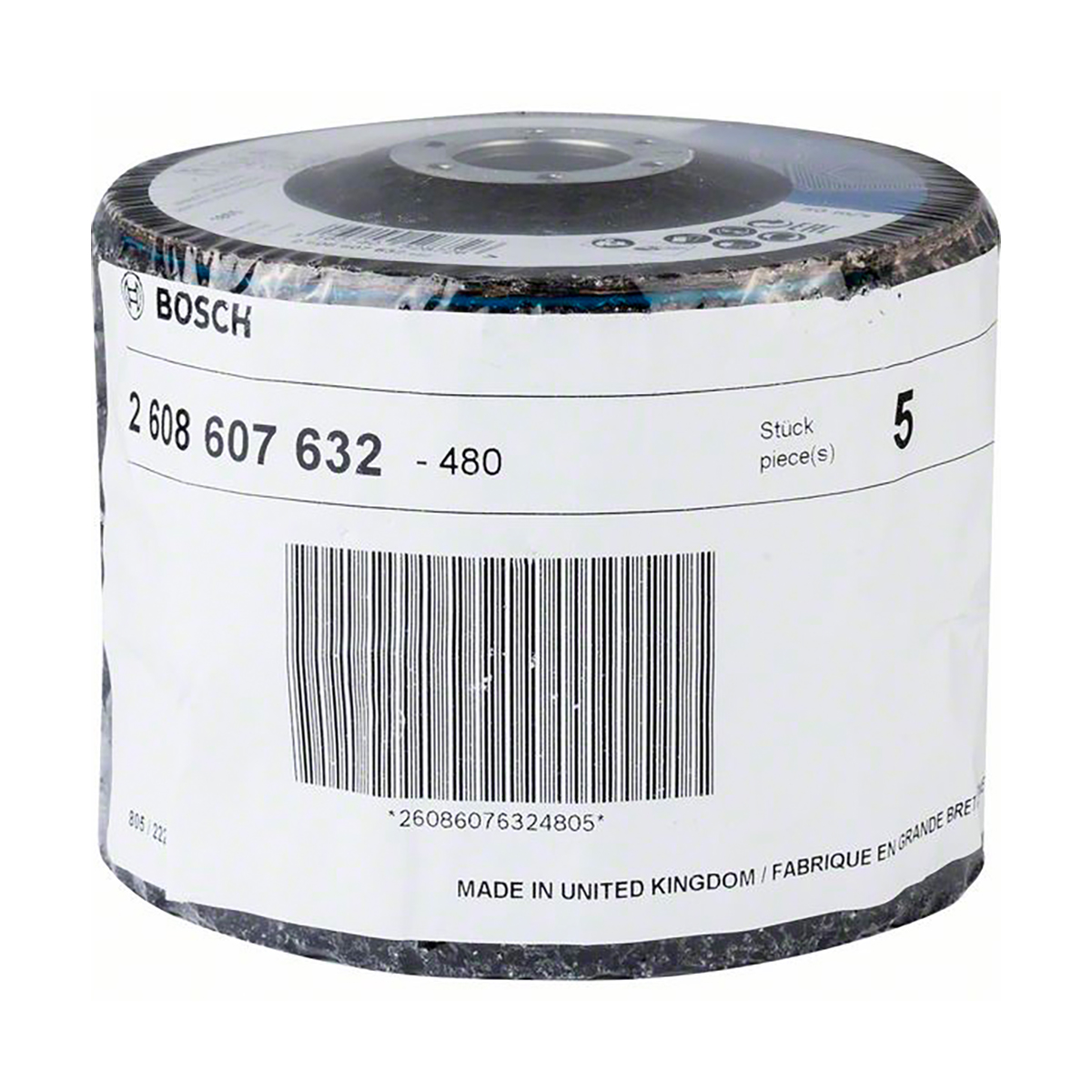 Круг шлифовальный (зачистной) "best for metal" 115 х 22,2 мм (1) "bosch" 2608607632