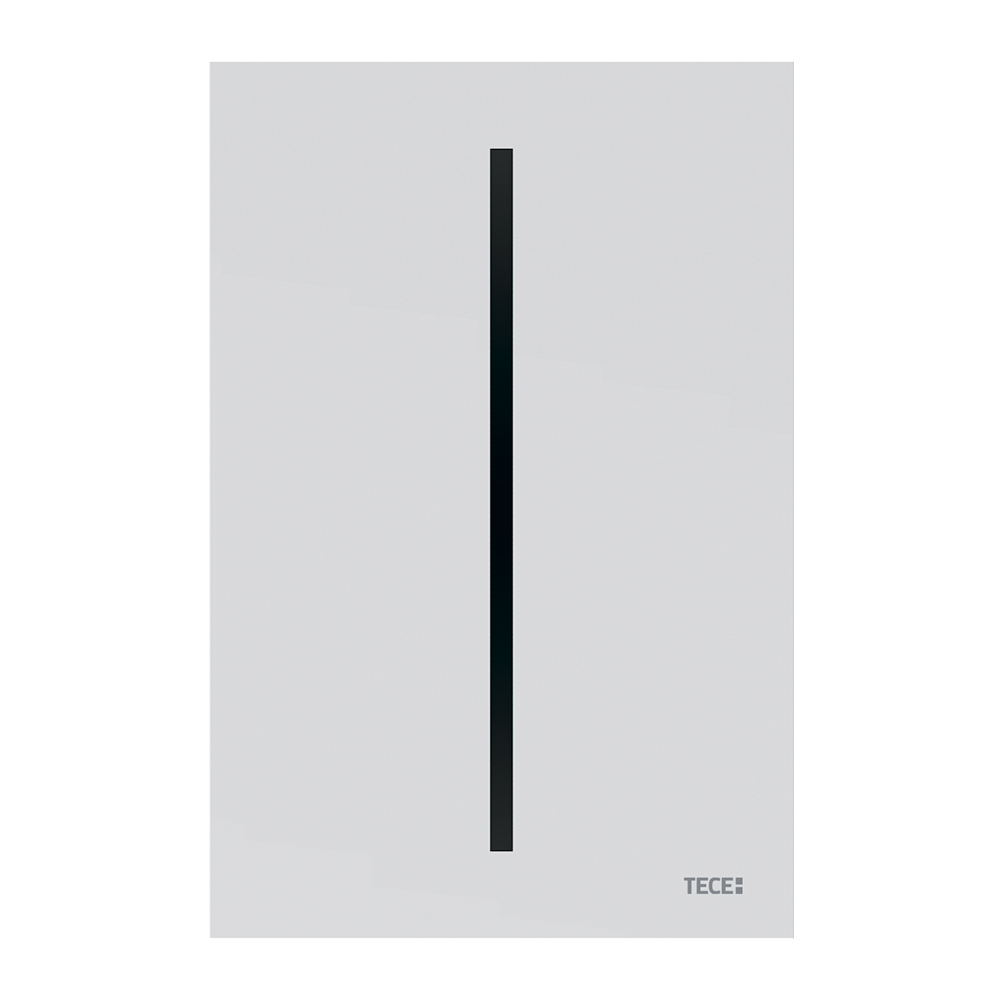 Пластиковая панель смыва TECEfilo ИК-сенсор (220/12 V) белая, для инсталляции, 150 x 100 x 5 мм