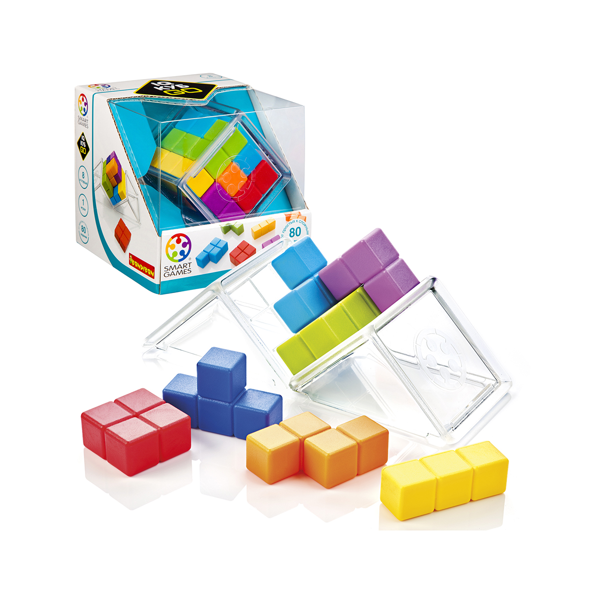 Игра логическая "iq-куб go" "bondibon" вв3331