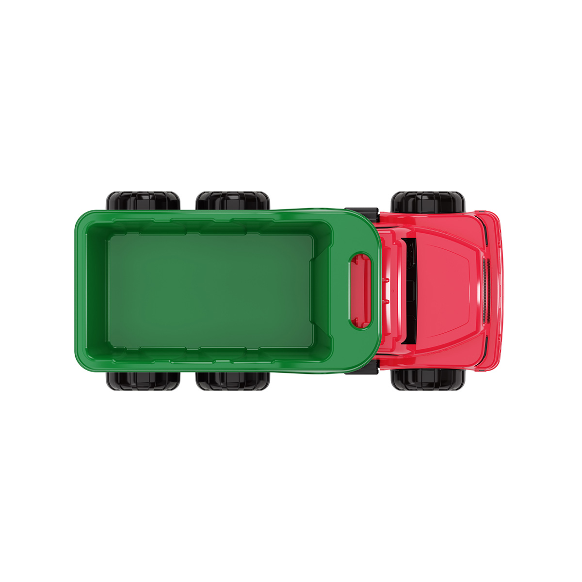 Машинка детская "самосвал" (красная) (1) "альтернатива" м4460