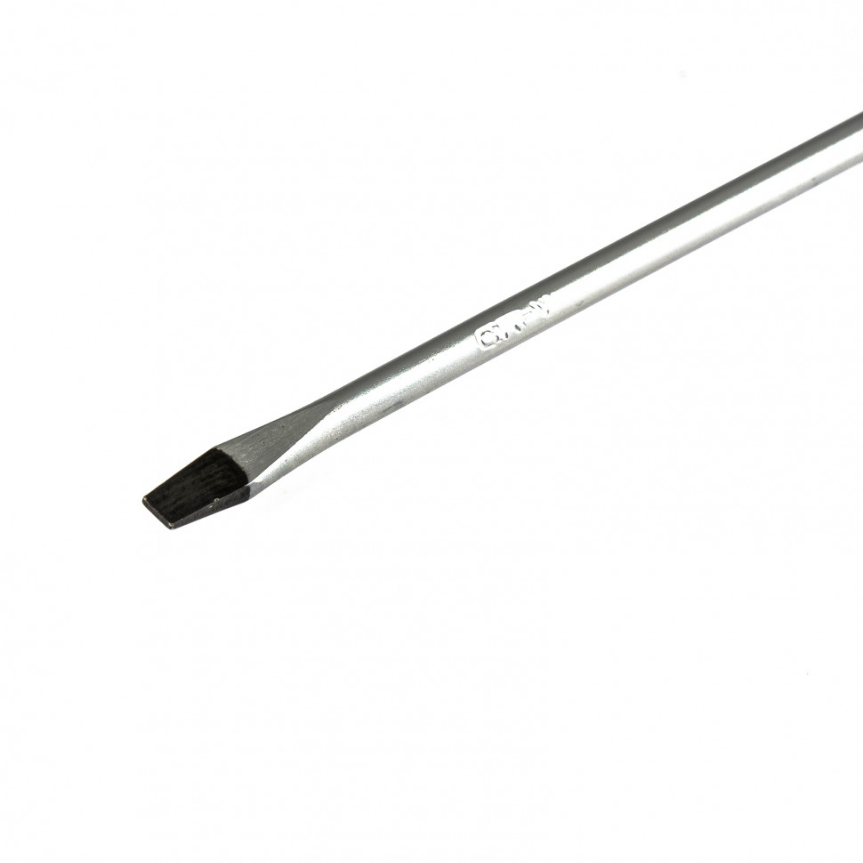 Отвертка, SL3 х 80 мм, CrV, трехкомпонентная рукоятка Сибртех (11809)