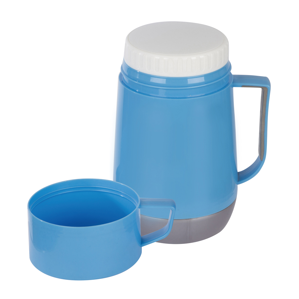 Термос-контейнер "valente" 0,6 л пласт. корпус, колба стекло (1/12) "mallony"