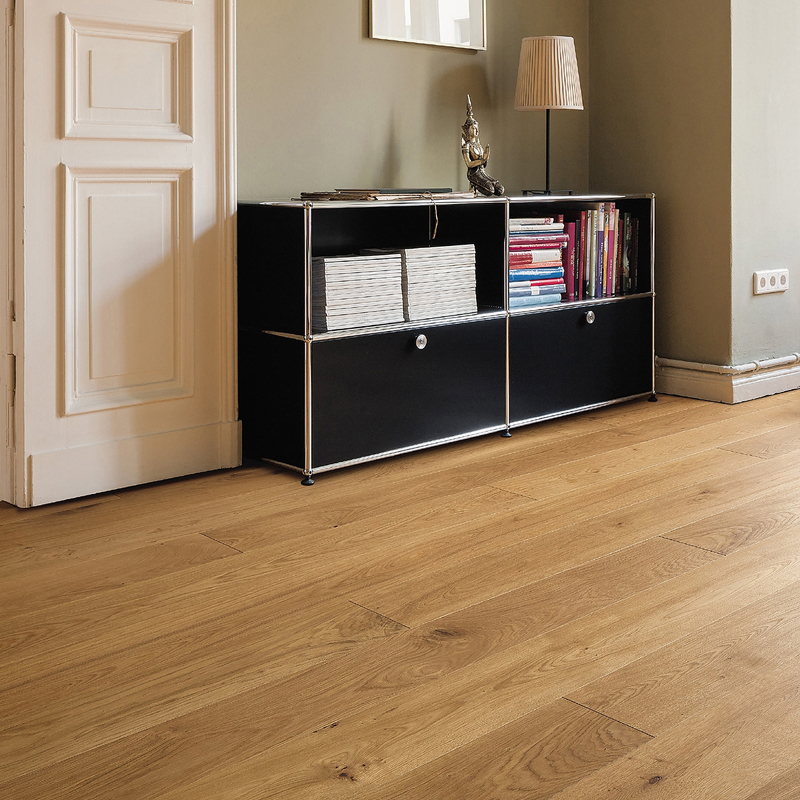 Паркетная доска Haro Series 4000 (5G) 528682 Дуб Маркант брашированный однополосный 4V2200 x 180 x 13.5мм