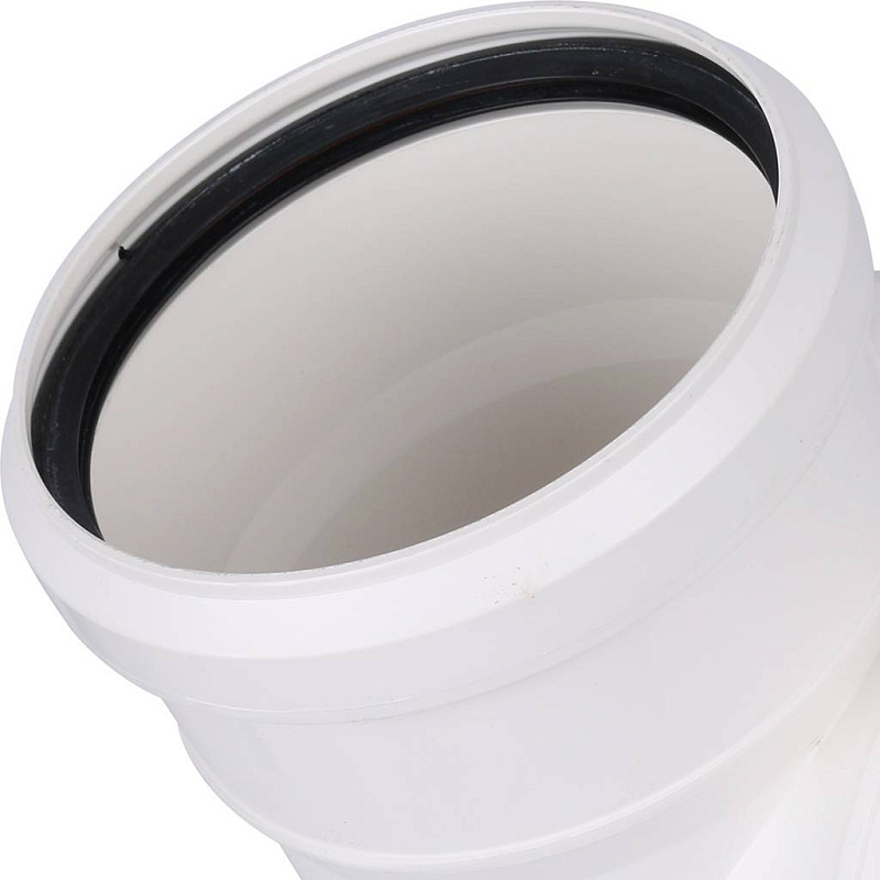 Крестовина 87° двухплоскостная 110 х 110 х 50 мм шумоизол. правая для вн.канализации SINIKON Станда