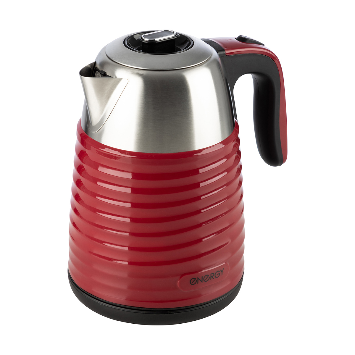 Чайник электр. "energy" e-253 1,7 л (1/8) сталь (красный)
