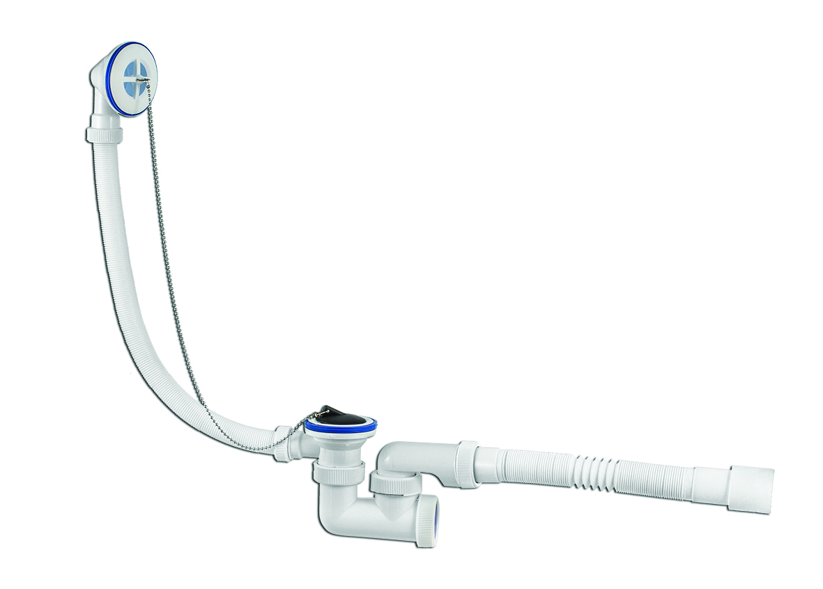 Сифон для ванн "универсал" (1/25) "вирпласт"