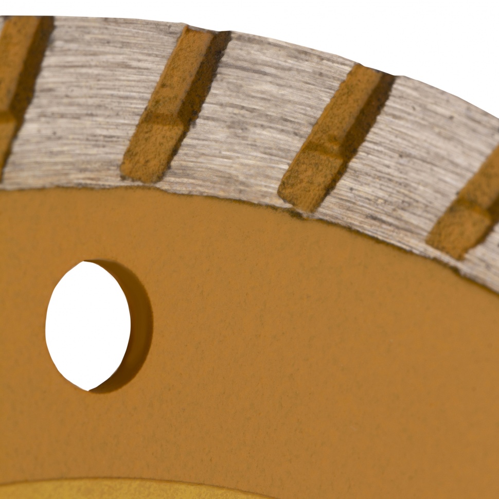 Диск алмазный, отрезной Turbo, 230 х 22.2 мм, сухая резка Denzel (73114)