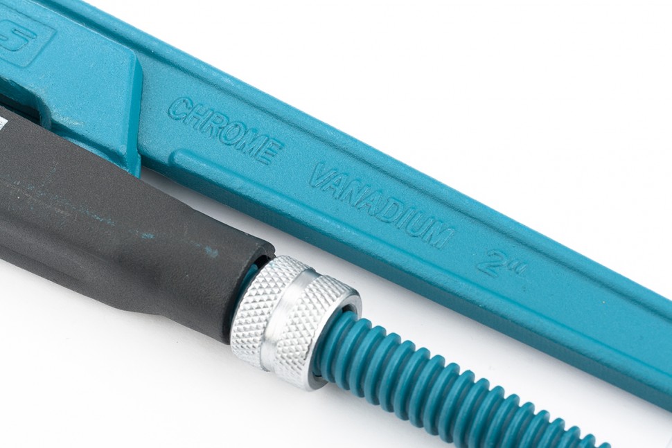 Ключ трубный рычажный 2, №3, цельнокованый, CrV, тип "S" Gross (15615)