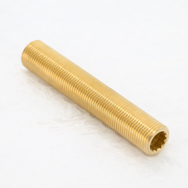 Сгон сплошной резьбовой (НР) 1/2" x 120 мм бронза VIEGA (319656)