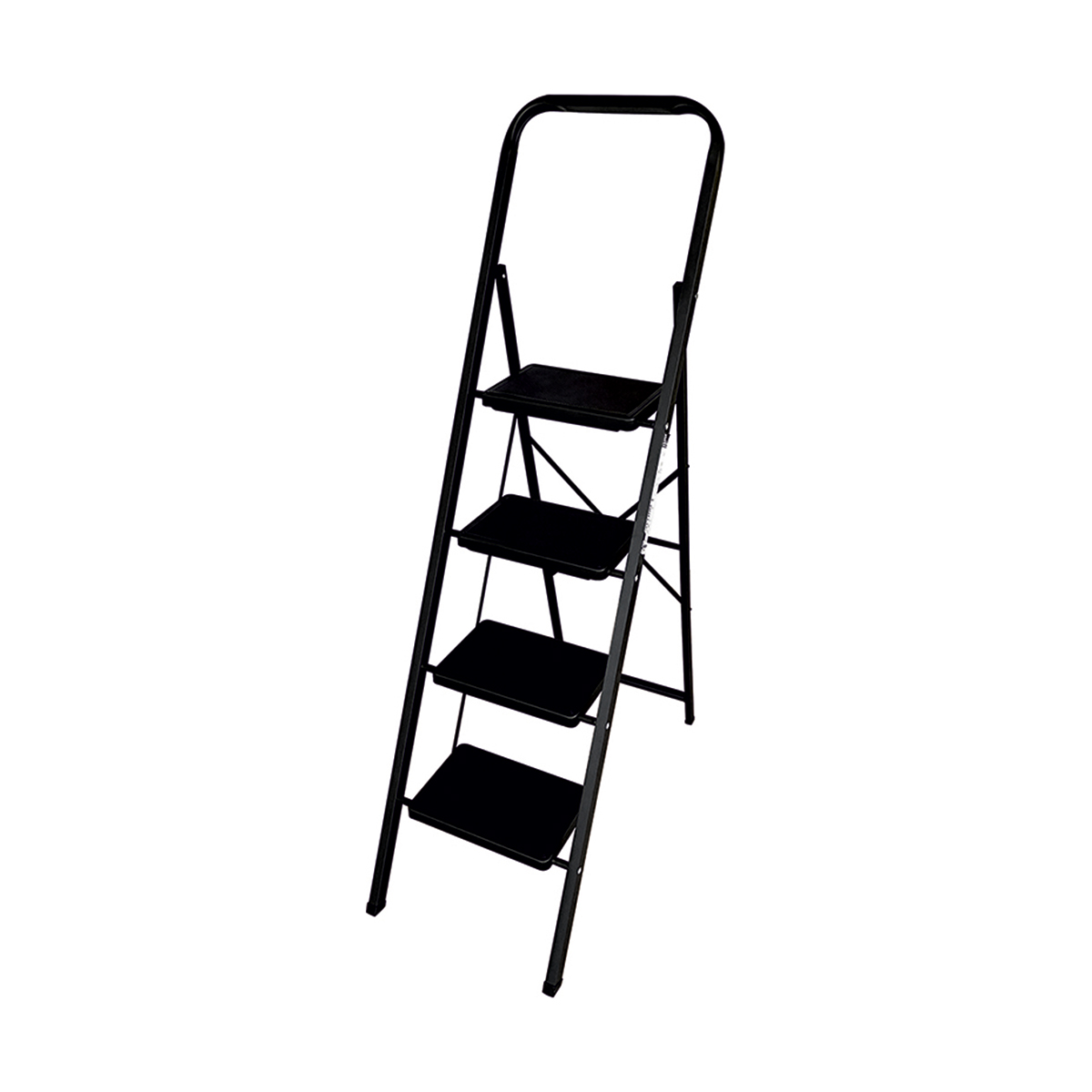 Стремянка стальная 4 широкие ступени (1) "алюмет"