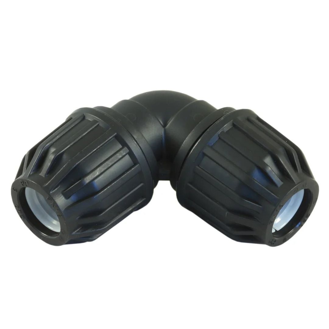 Угол 25 х 25 обжим для труб ПНД HEISSKRAFT