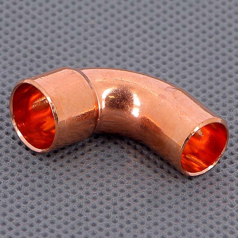 Угол однораструбный 90° VIEGA пайка 12 мм медный