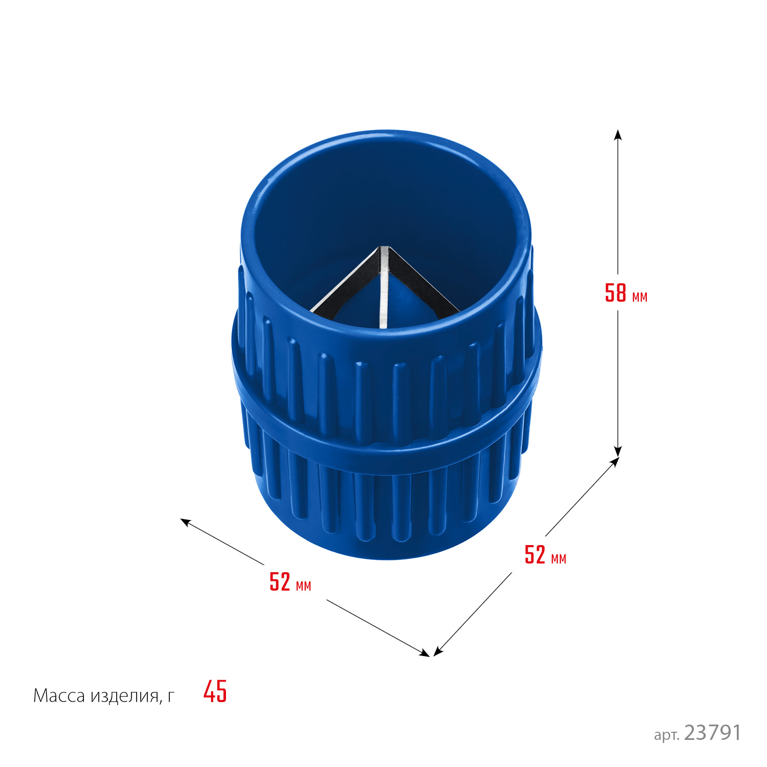 ЗУБР 3 - 40 мм, зенковка - фаскосниматель для зачистки и снятия внутренней и внешней фасок, Профессионал (23791)