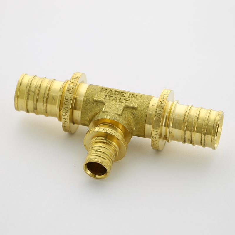 Тройник переходной 25 x 16 x 25 аксиальный для труб PE-X UNI-FITT