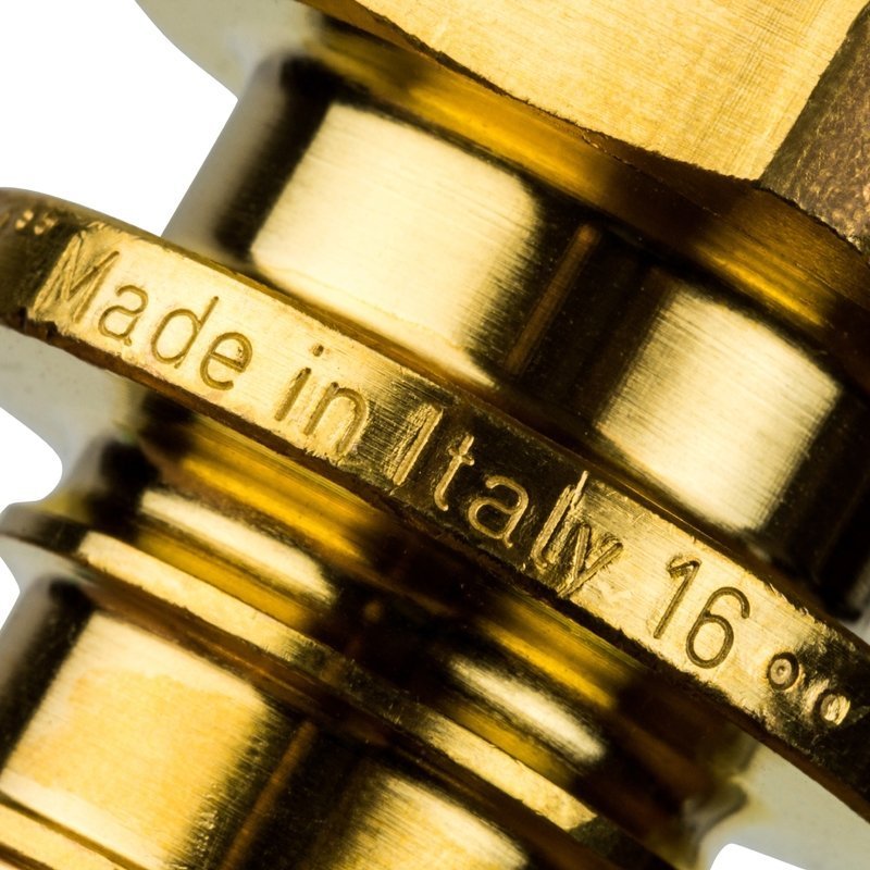 Муфта ВР 25 x 3/4" аксиальная для труб PE-X STOUT