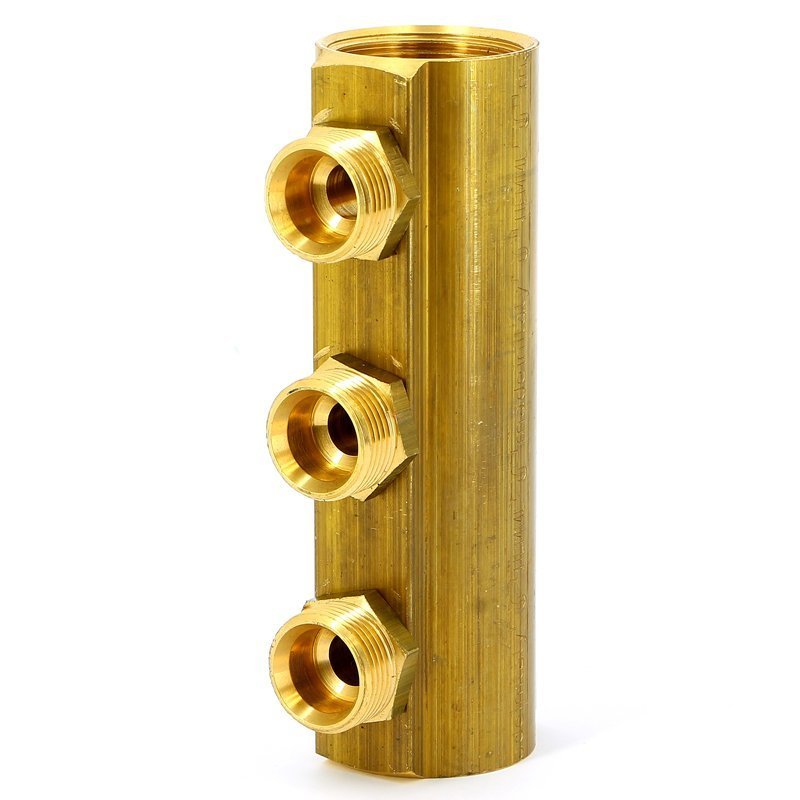 Магистральный коллектор TIEMME ВР 3 выхода 1"1/4х3/4'ЕКх50мм