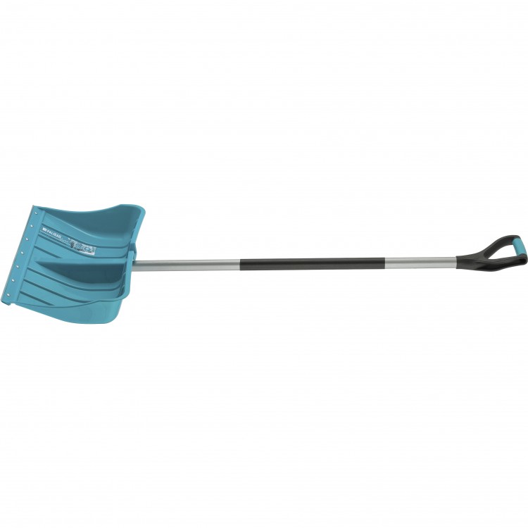 Лопата для уборки снега пластиковая Luxe, 540 х 375 х 1520 мм, стальной черенок, Palisad (615685)