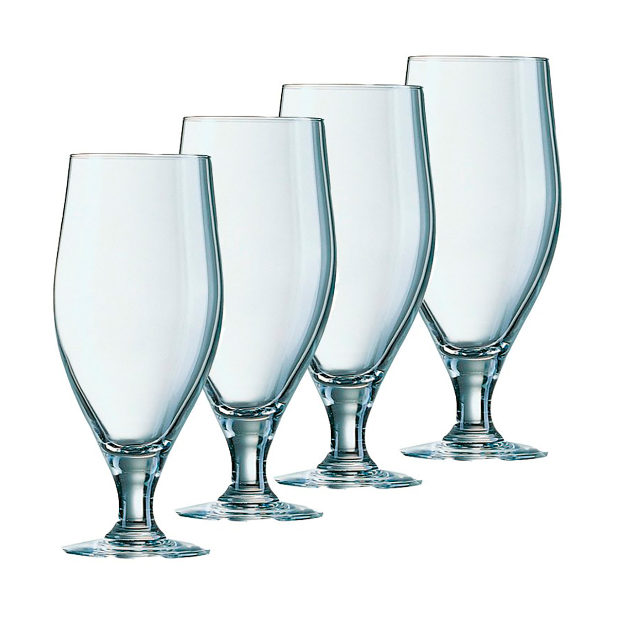 Бокал для пива "время дегустаций пивной тюльпан" 620 мл (набор 4 шт.) (1/2) "luminarc"