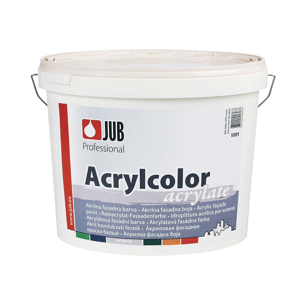 Краска в/д  фасадная  "acrylcolor" акриловая  база b (2000) 14,25 л (1/24)  "jub"