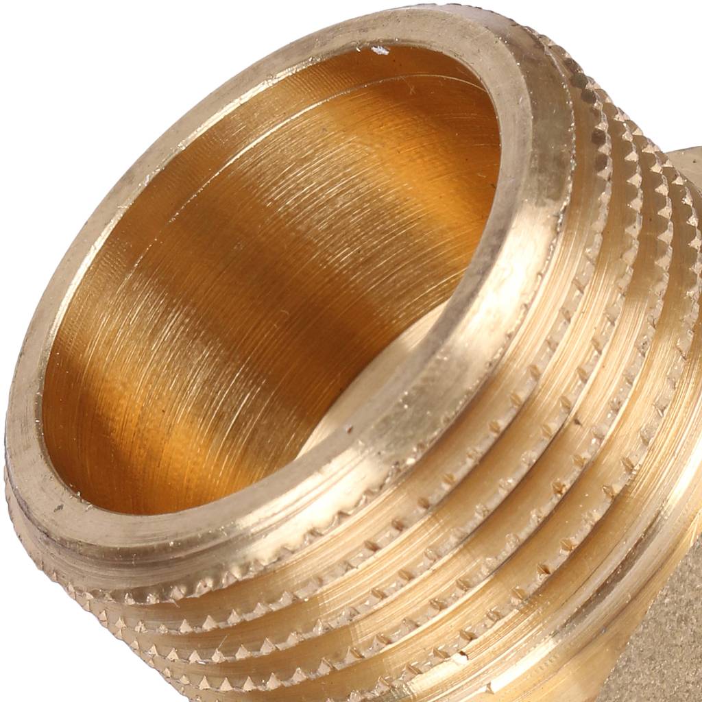 Ниппель резьбовой НР 1" x 3/4" латунь TIEMME