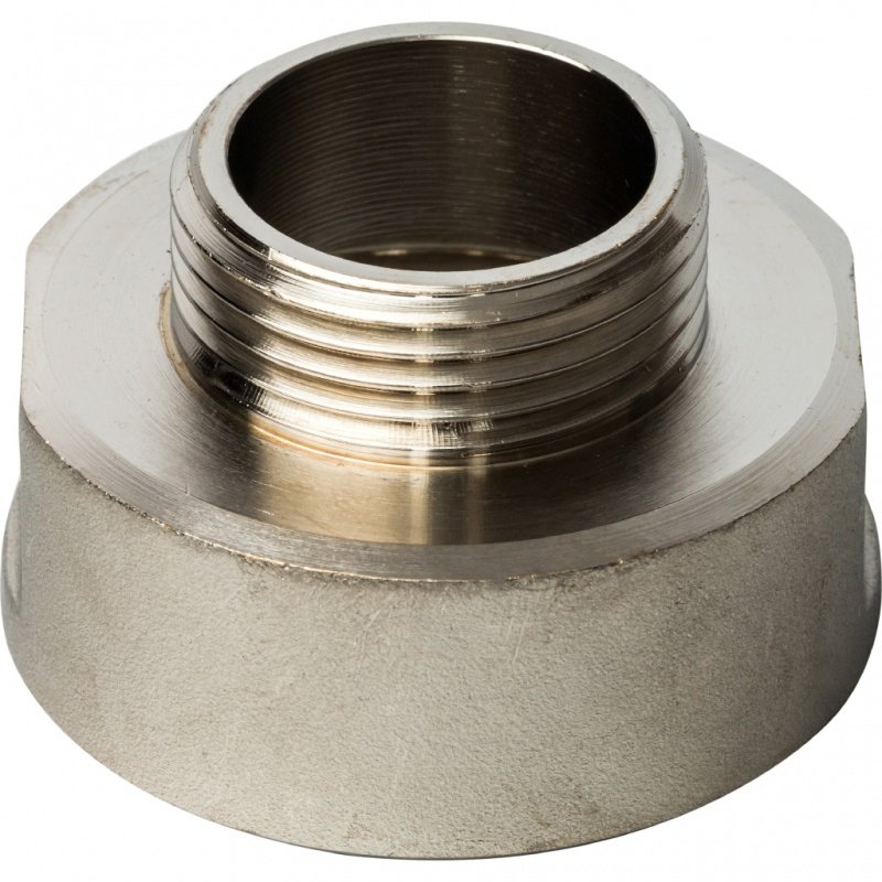 Переходник редукционный ВН 1"1/2 x 1" никель STOUT