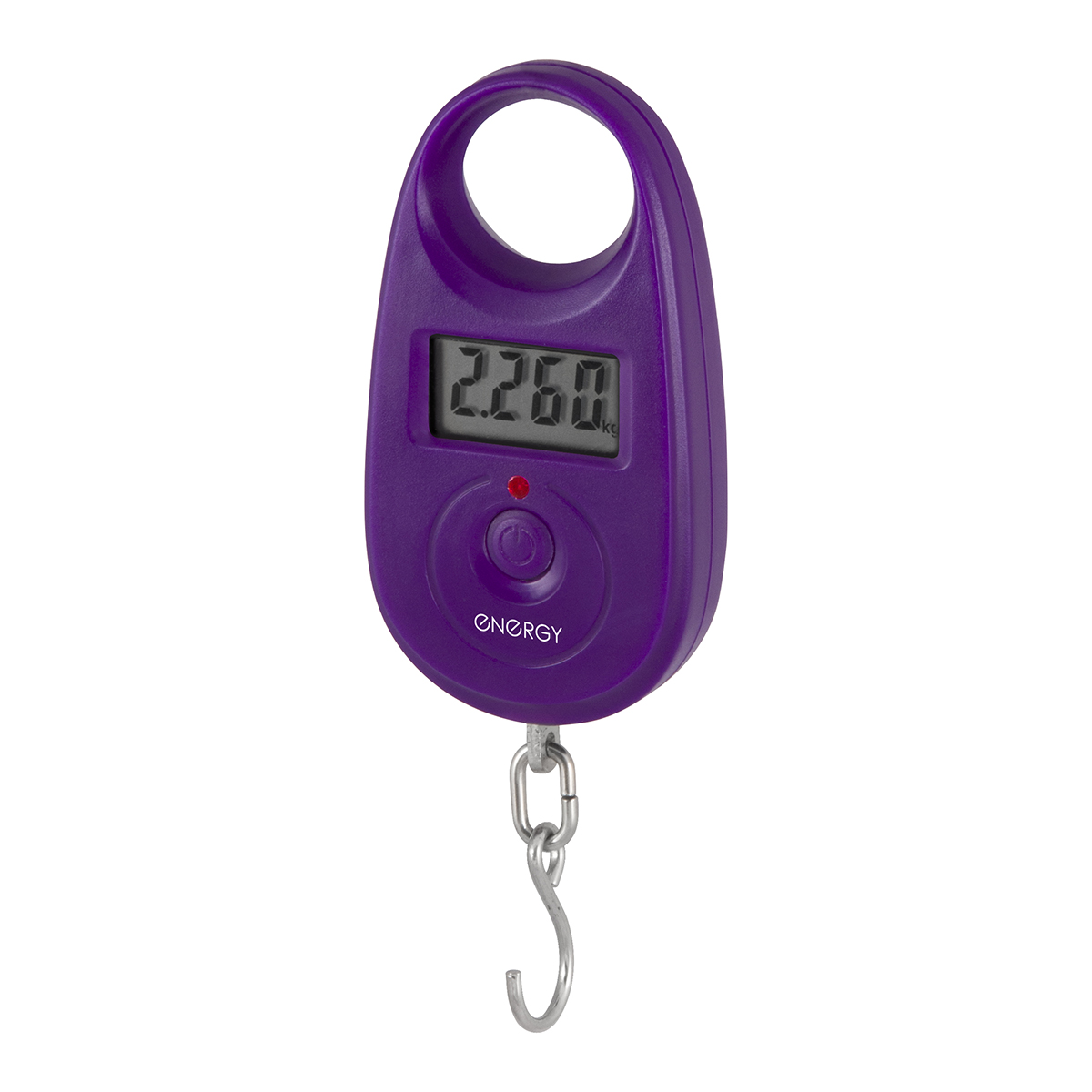 Безмен электронный bez-150 до 25 кг (фиолетовый) (1/24/96) "energy"