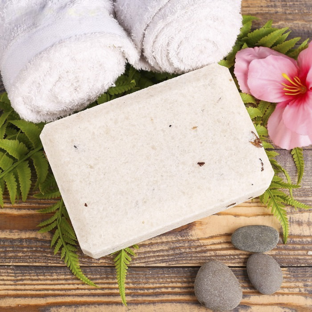 Брикет соляной для бани и сауны с алтайскими травами "еловые шишки" 1,35 кг "добропаровъ" 3519615