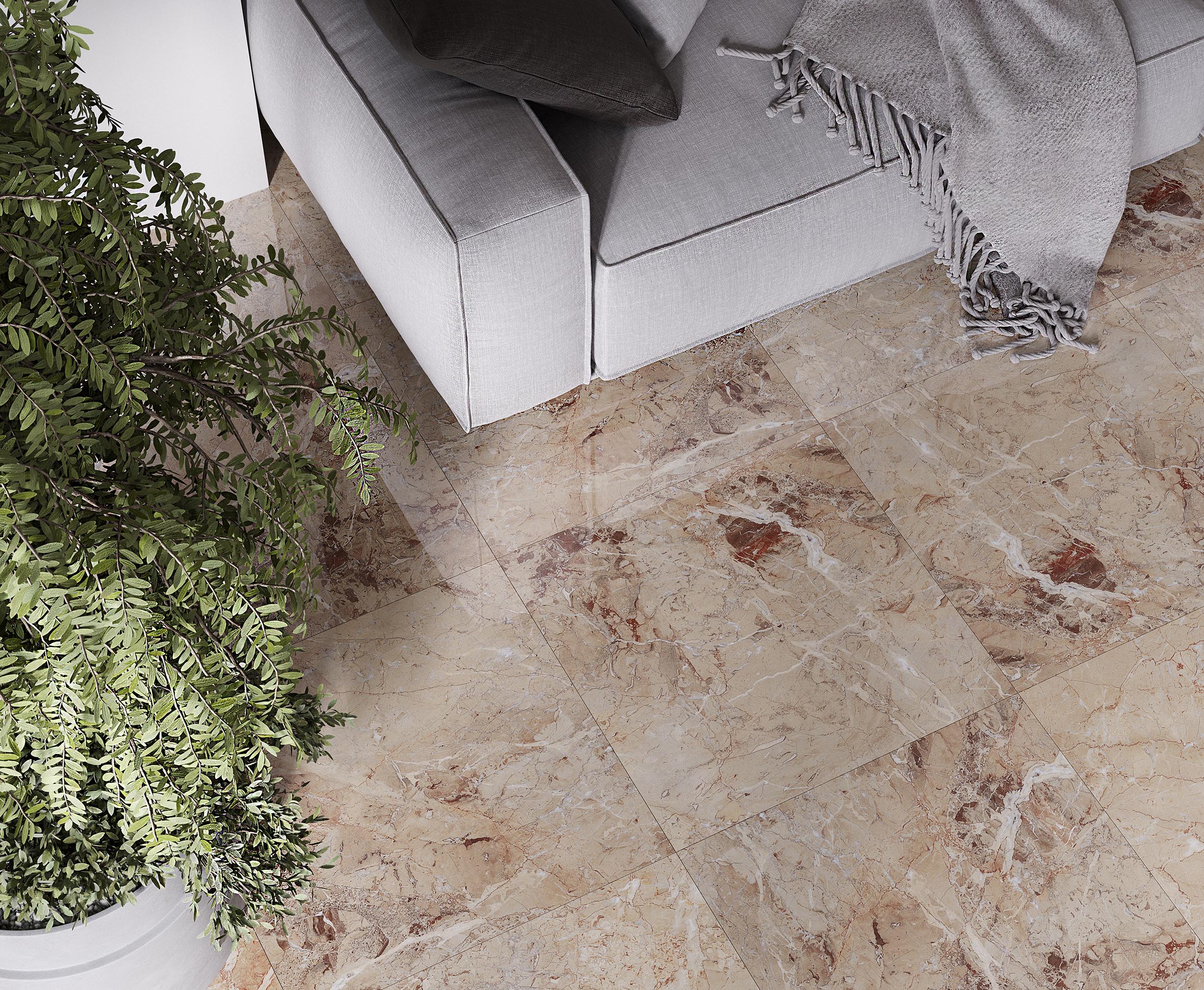 Brecia antic brown керамогранит полированный 60x120