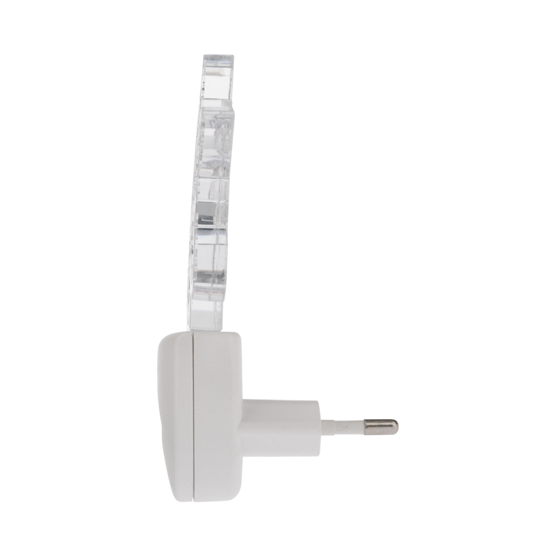 Ночник светодиод. "rexant" снежинка, свечение мультиколор 7 цветов (1/60) 75-0317