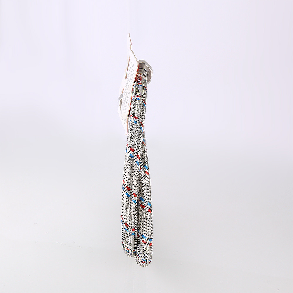 Комплект подводок М10х1 18 и 35 мм НВ 1/2" 100 см для смесителя из нержавеющей стали VALTEC