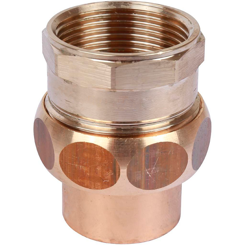 Американка (сгон) 54x2" ВР самоуплотняющаяся под пайку SANHA бронзовый 14340542