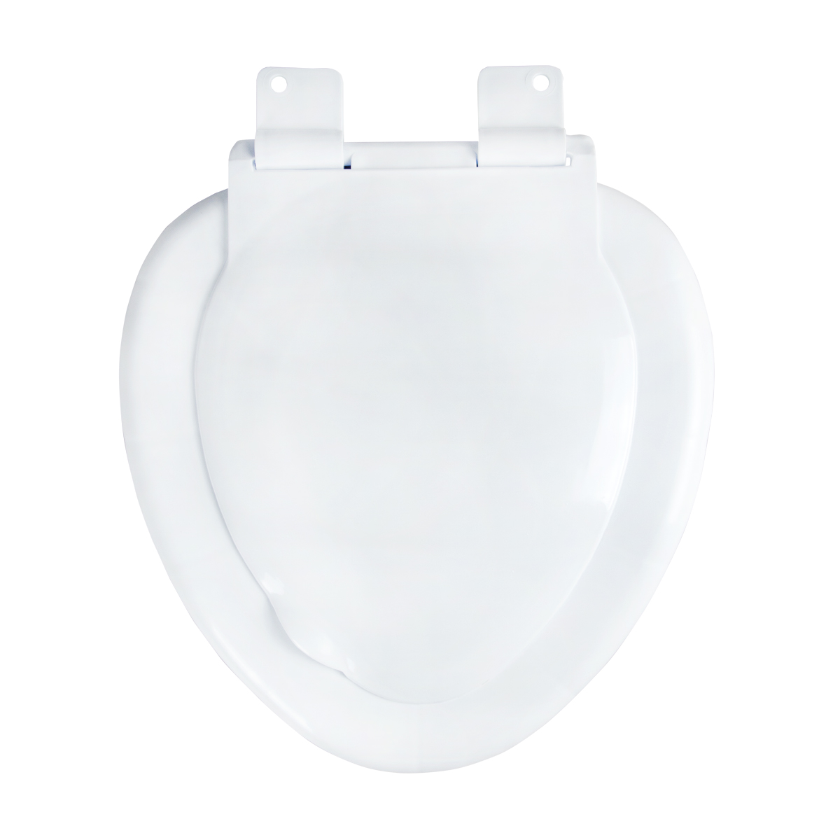 Сиденье для унитаза "эконом" снежно-белое (1/15) "вирпласт"