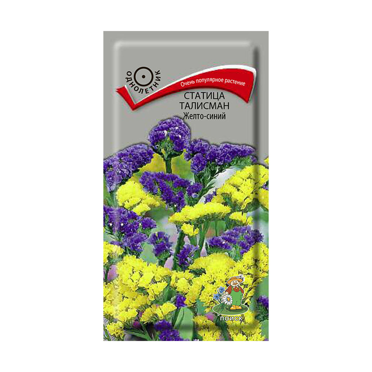 Семена цветов статица "талисман", желто-синий 0,1 г  ("1) (10/100) "поиск"