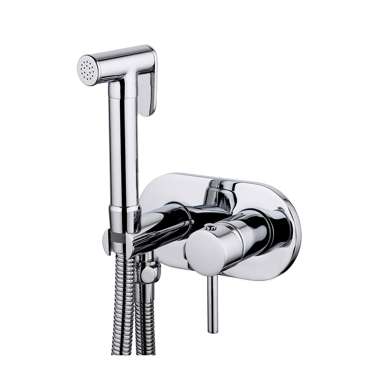 Смеситель с гигиеническим душем f7505, хром (1/10) "frap"