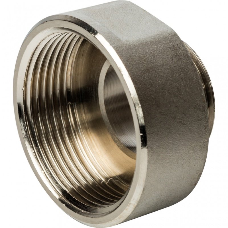 Переходник редукционный ВН 1"1/2 x 1" никель STOUT