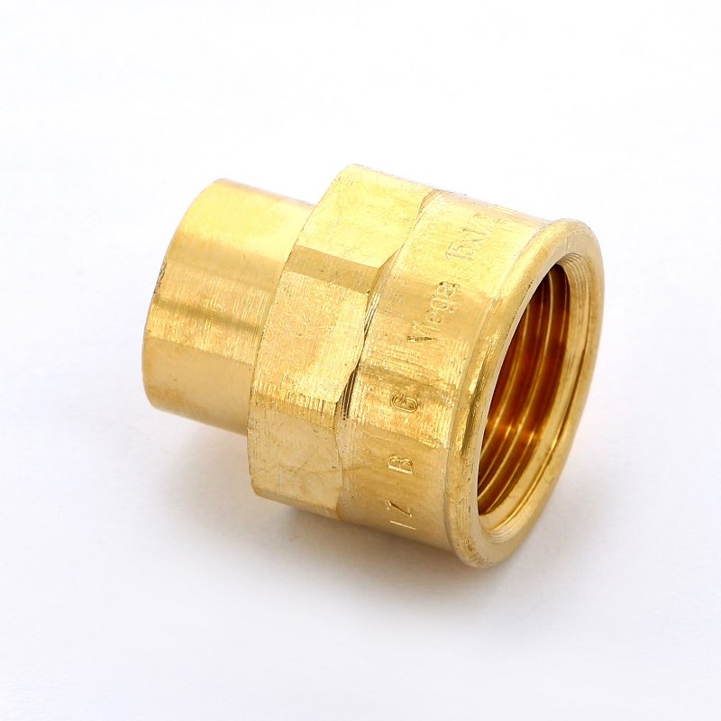 Муфта переходная 15 x 1/2" VIEGA пайка ВР бронза