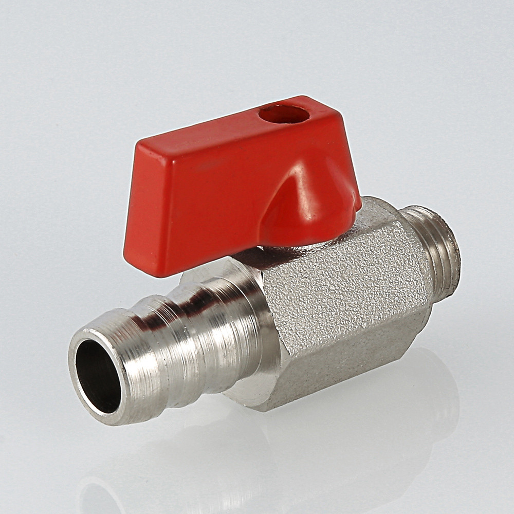Кран шаровый дренажный со штуцером 1/4'' НН флажок VALTEC