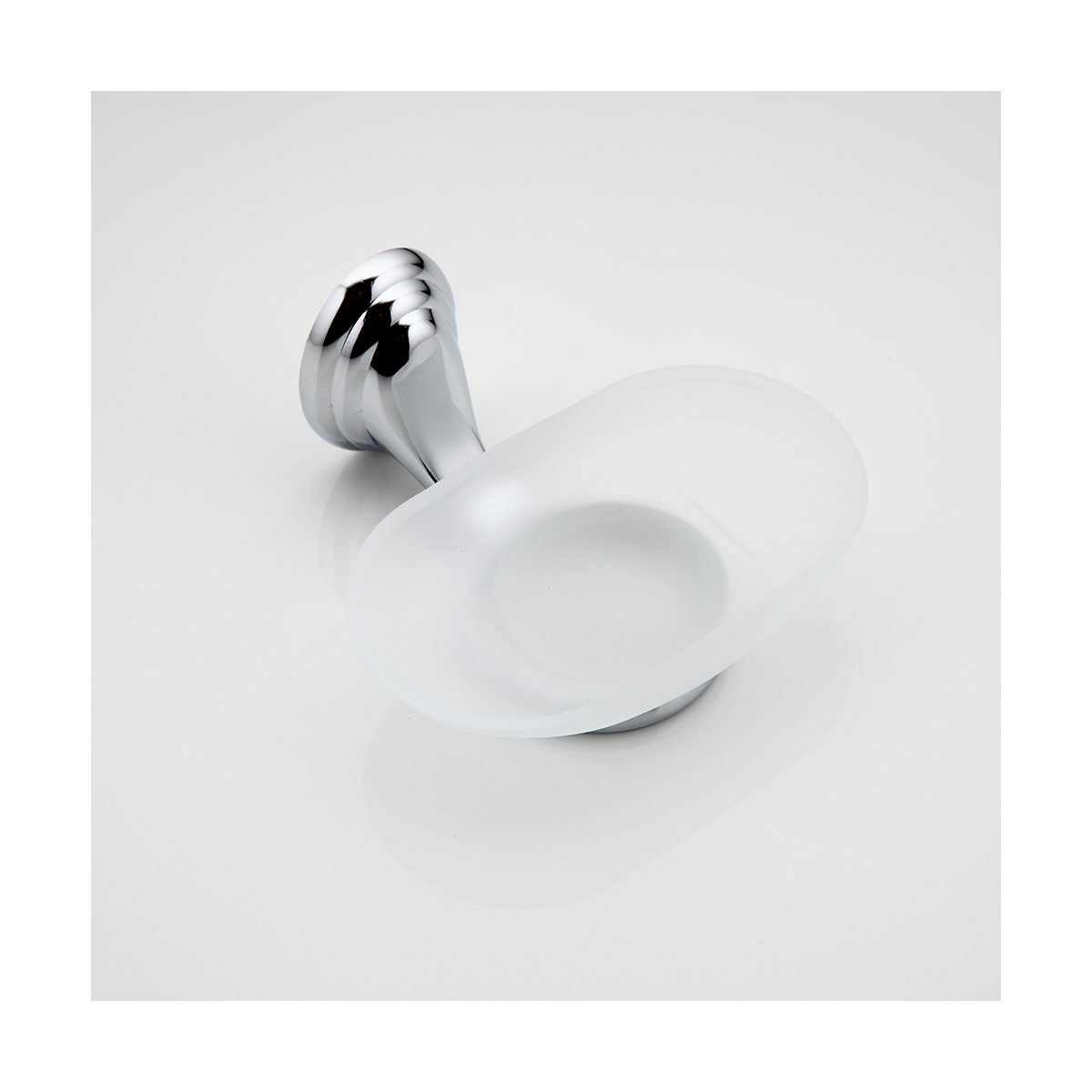 Мыльница с держателем f1502, хром (1/20/80) "frap"