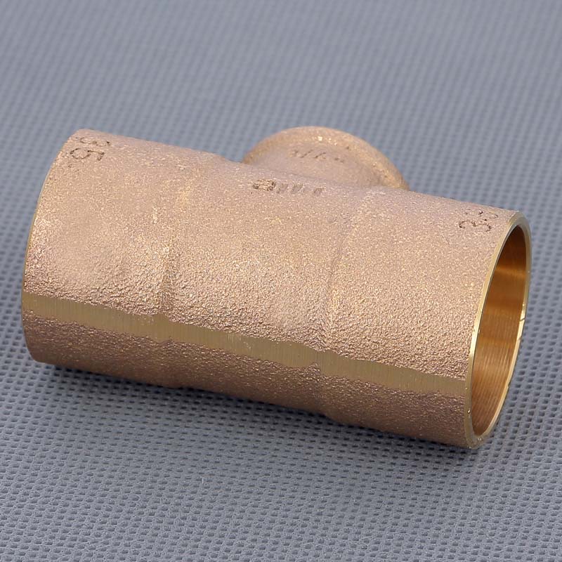 Тройник переходной под пайку ВР 42 х 1"1/2 VIEGA медный